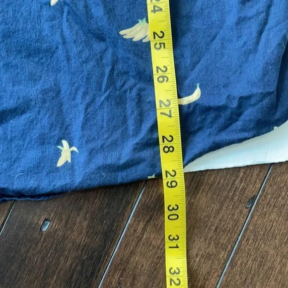 Visive Novelty bananas Print Short Sleeve Button Down, navy blue. Men’s 2 XL - Picture 6 of 10